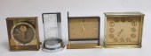 3 MIDCENTURY CLOCKS& ZEISS CHR