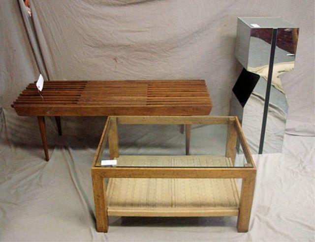3 Midcentury Pieces. End table,