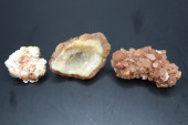 3 MINERAL SPECIMENS, 2-3-1/2",