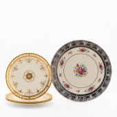 3 MINTON PLATES & LENOX STERLI