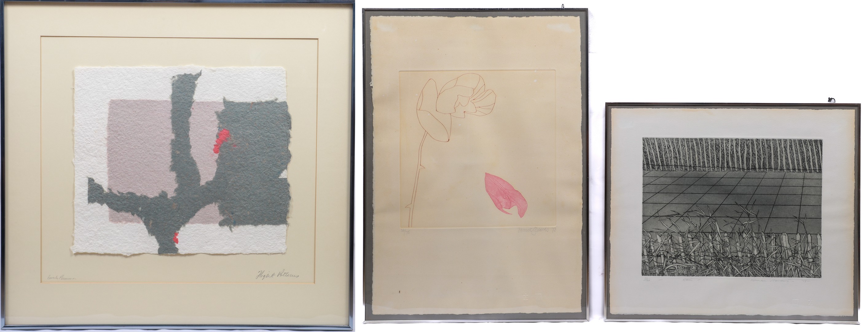 (3) Modern artworks "flight