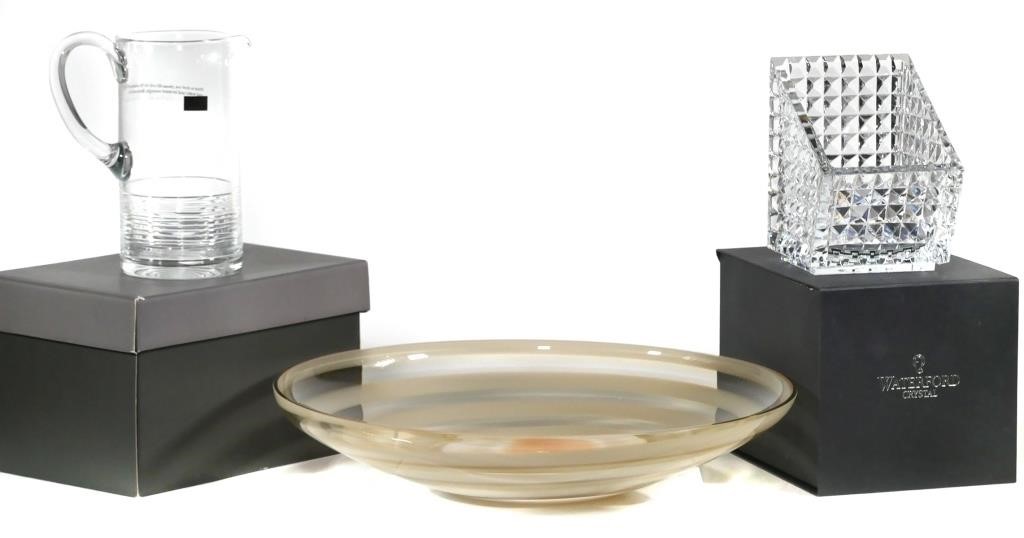 (3) MODERN PIECES OF WATERFORD