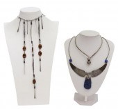 (3) MODERN SILVER, LAPIS & BEA