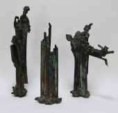 3 MODERNIST FIGURATIVE ABSTRAC
