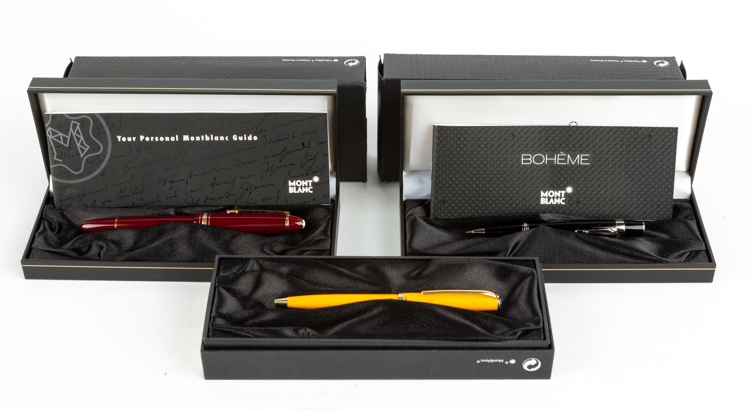 (3) MONT BLANC PENS Gernerations