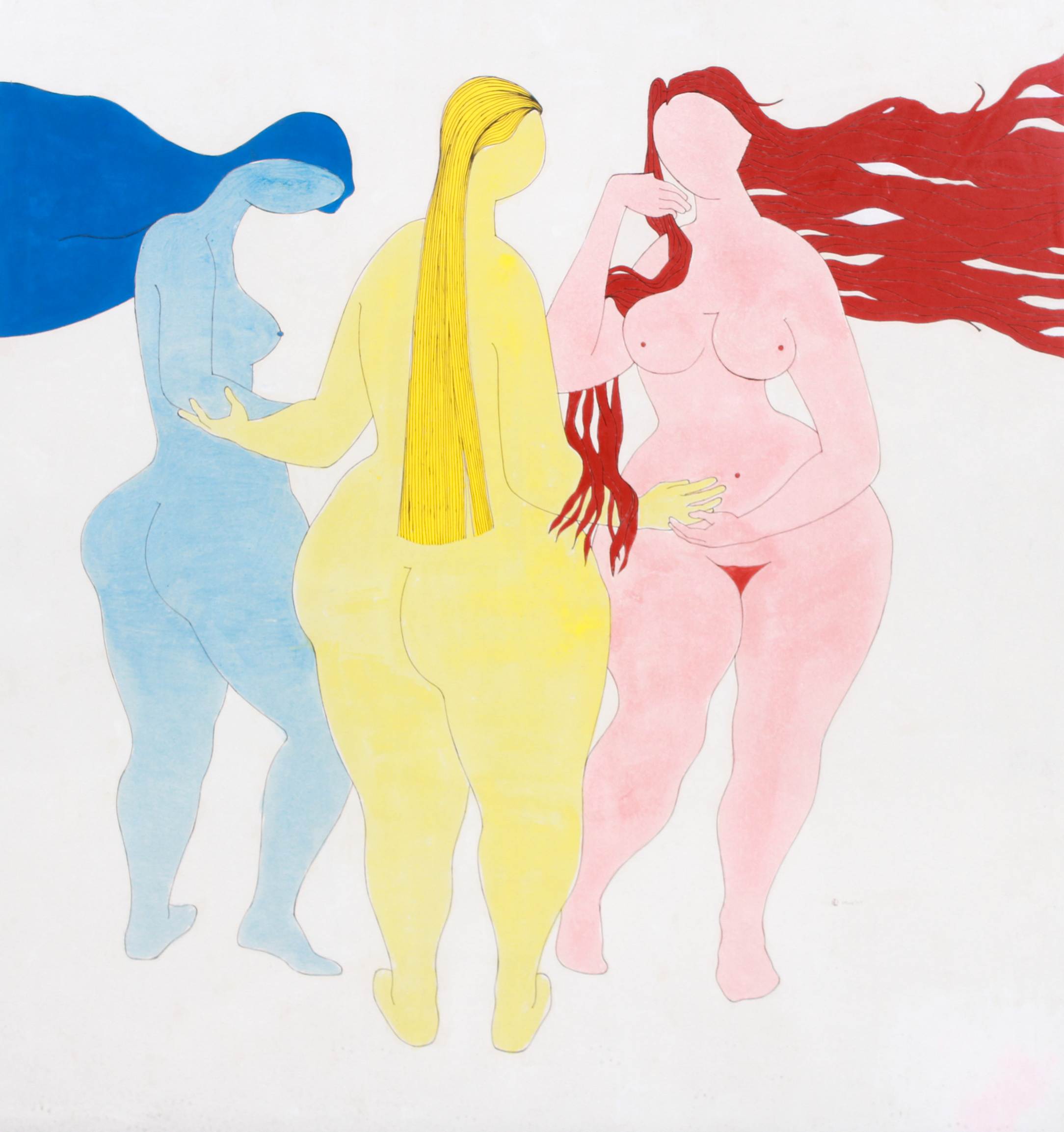 (3) Morris Blackman, American,
