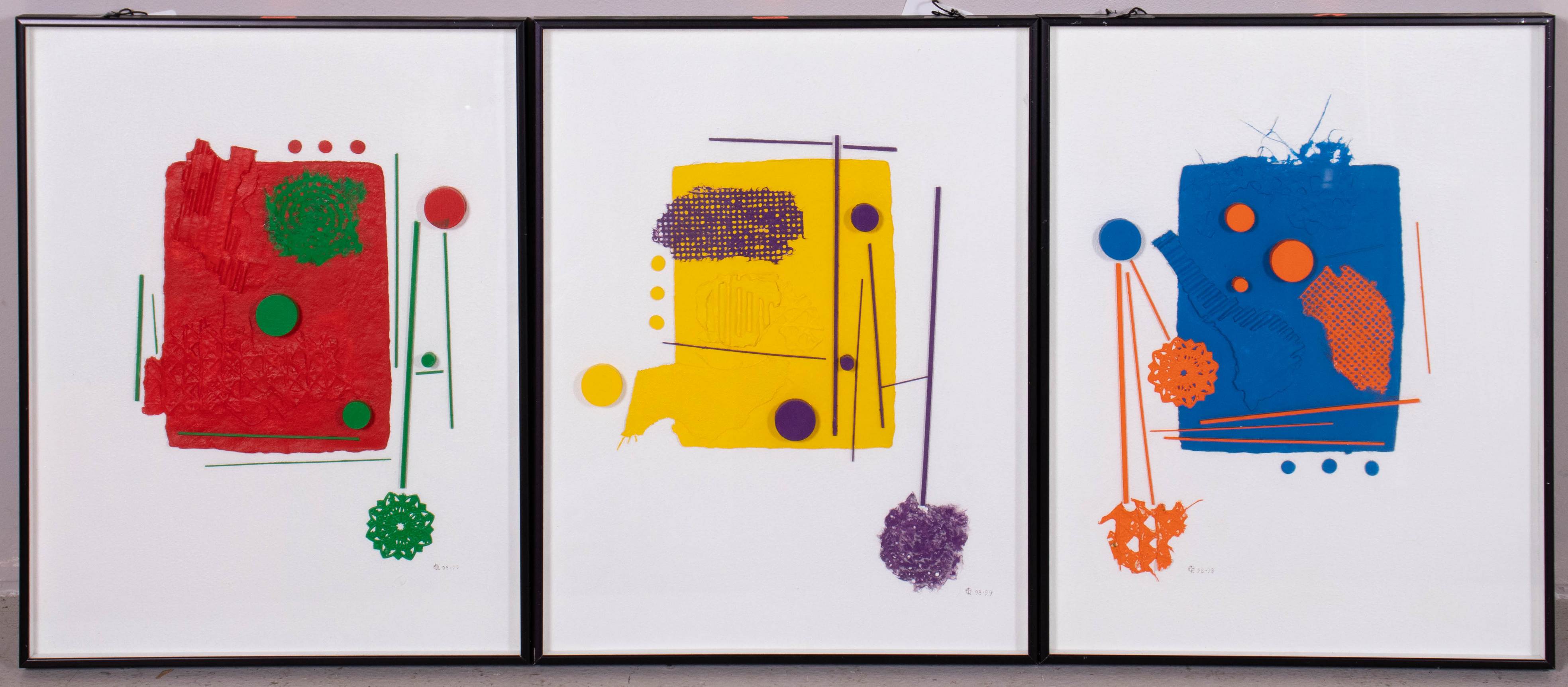 (3) Morris Blackman, American,