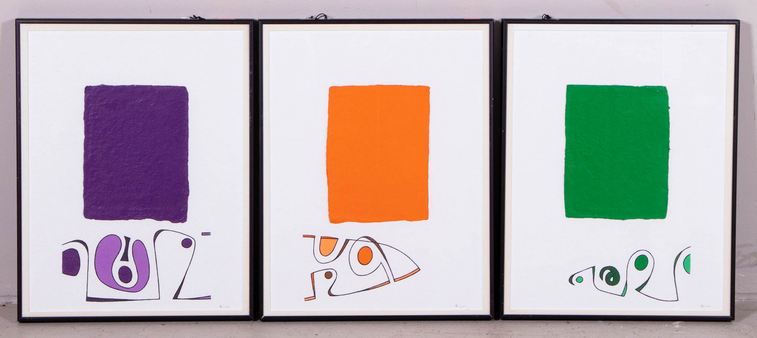 (3) Morris Blackman, American,