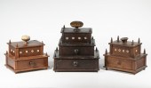 (3) MULTI-TIER SEWING BOXES Gr