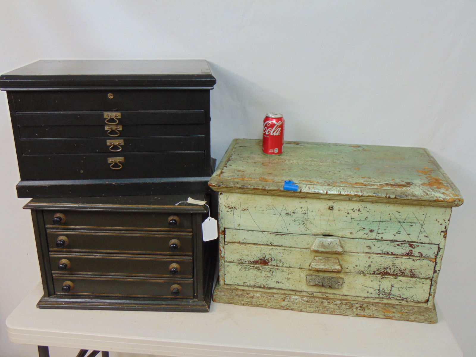 3 MULTIDRAWER MACHINIST CHESTS, 3