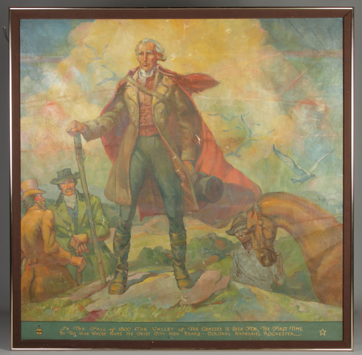 3 Murals by Carl Peters (American