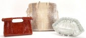 3 NANCY GONZALES BAGS, INCL. 2
