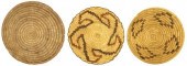 (3) NATIVE AMERICAN BASKETRY,