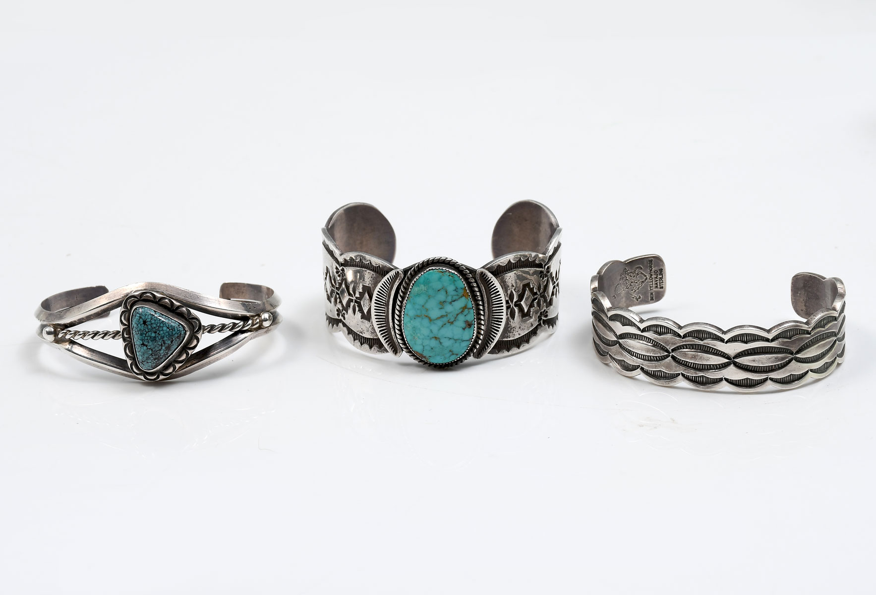 3 NATIVE AMERICAN INDIAN CUFF