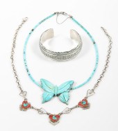 (3) Native American necklaces