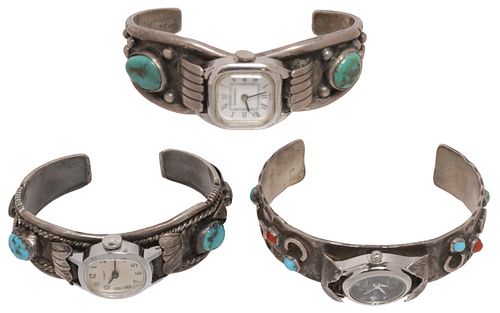 (3) NATIVE AMERICAN SILVER &AMP;