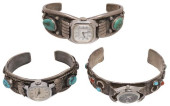 (3) NATIVE AMERICAN SILVER &AM