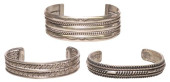 (3) NATIVE AMERICAN STERLING S