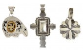 (3) NATIVE AMERICAN STERLING S