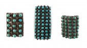 (3) NATIVE AMERICAN STERLING S