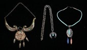 3 NATIVE AMERICAN TURQUOISE NE