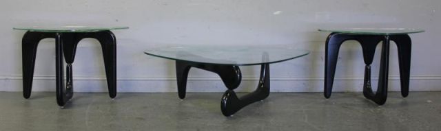 3 Noguchi Style Midcentury