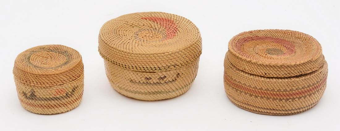 3 NOOTKA OR MAKAH NATIVE AMERICAN