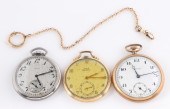 (3) OF pocketwatches to includ