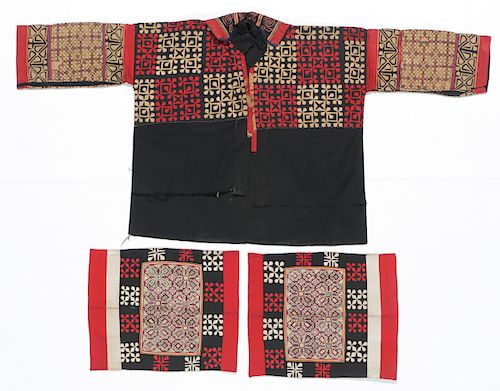 3 OLD CHINESE MINORITY TEXTILES, YI