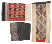 3 OLD LAO TEXTILES3 Old Lao Te