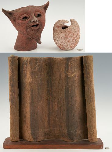 3 OLEN BRYANT CERAMIC