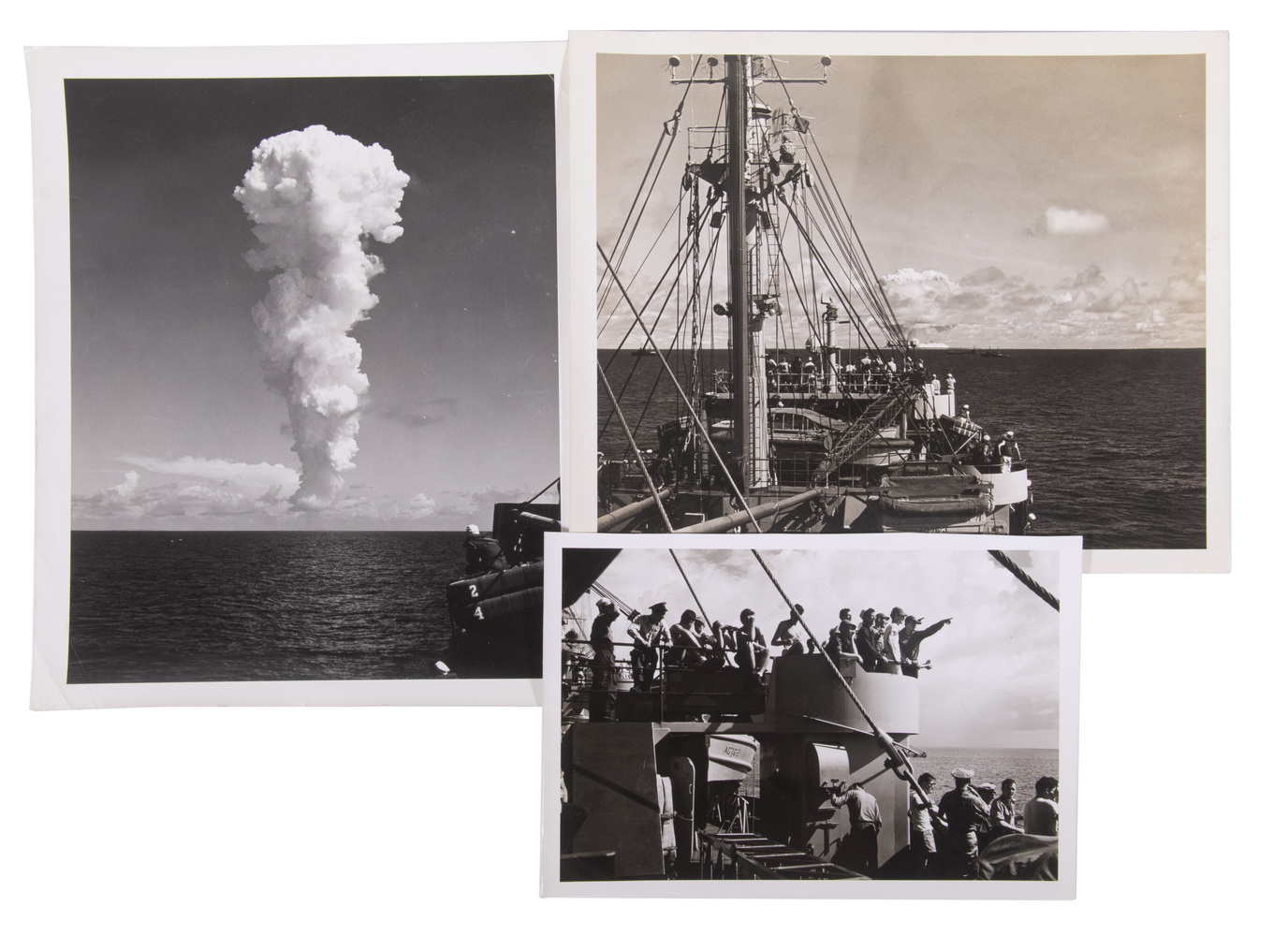 (3) ORIGNAL PHOTOS OF THE NUCLEAR