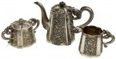(3) ORNATE CHINESE EXPORT SILV