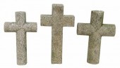 (3) OUTDOOR GARDEN CAST STONE