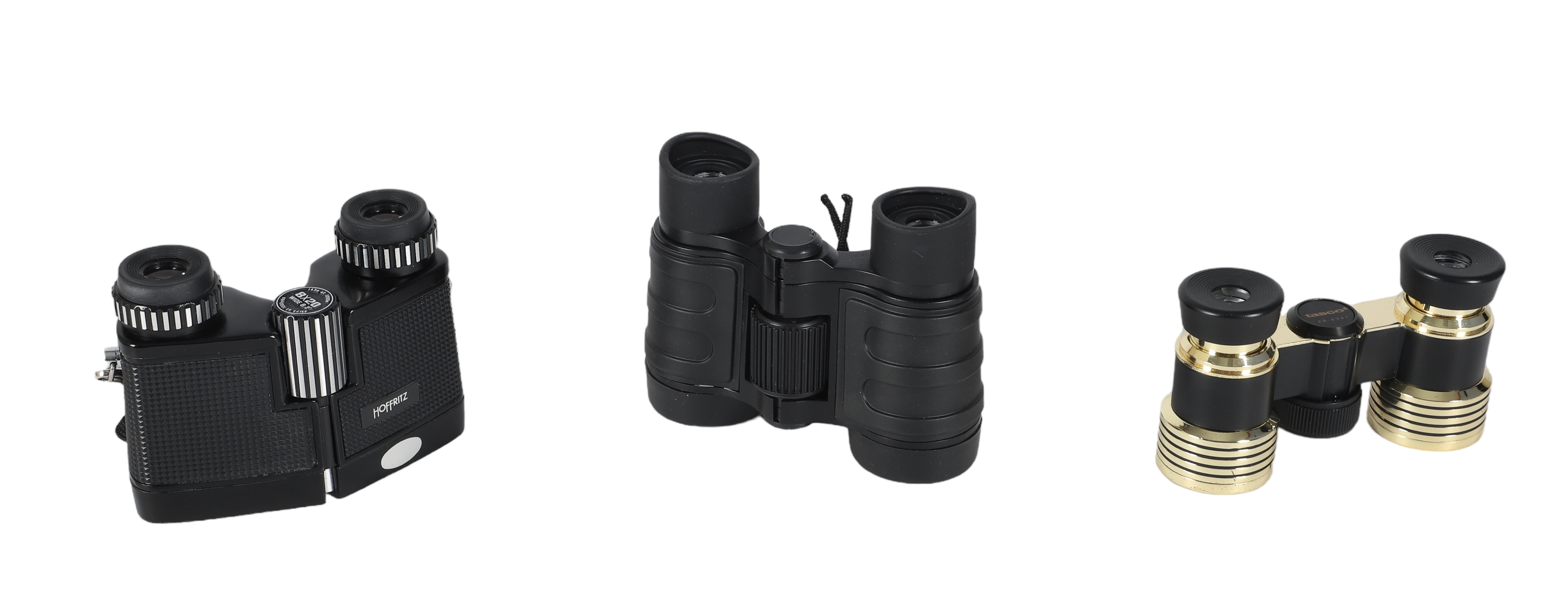 (3) Pair binoculars/opera