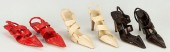 3 PAIRS BOTTEGA VENETA SLING-B