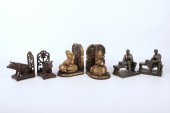 (3) Pairs cast metal and compo