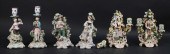 3 PAIRS CHELSEA STYLE PORCELAI