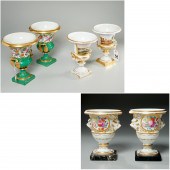 (3) PAIRS CONTINENTAL GILT POR