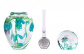 3 PAPERWEIGHT GLASS PCS 2 KOST