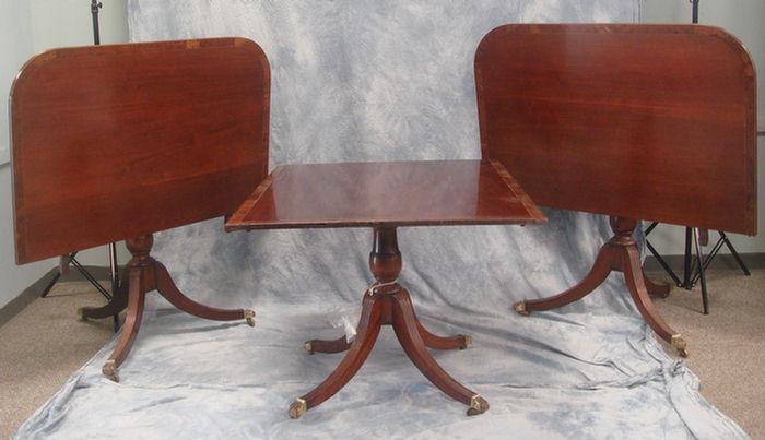 3 part banded mahogany Regency