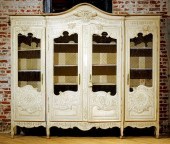 3-PART CARVED FRENCH MARRIAGE