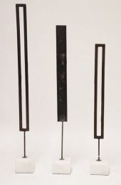 3-PART CONTEMPORARY BRONZE GRO