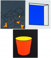 (3) PATRICK CAULFIELD (BRITISH