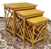 (3) PAUL FRANKL STYLE BAMBOO N