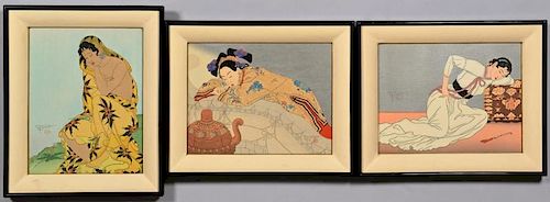 3 PAUL JACOULET WOODBLOCK