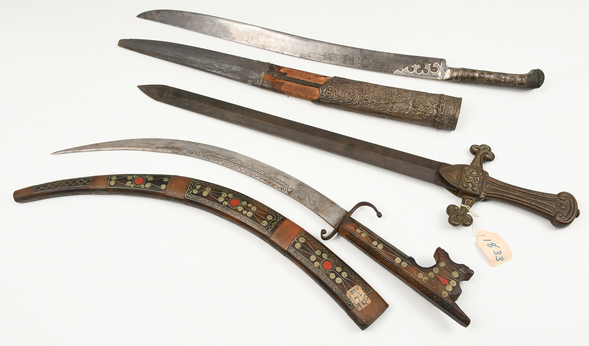 3 PC. 19TH-CENTURY KNIVES /