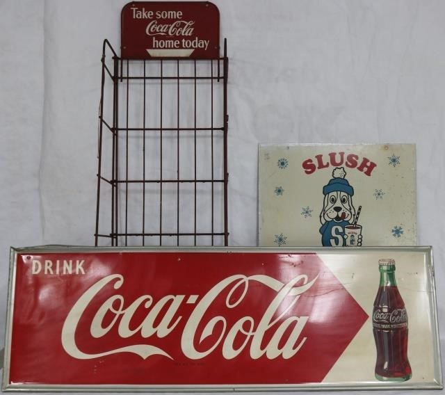 3 PC. ADVERTISING LOT TO INCLUDE