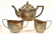 (3 PC) ANGLO-INDIAN SILVER PRE