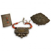(3 PC) ANTIQUE ASIAN SILVER MI